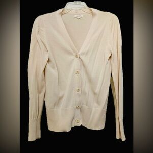 Sundance Cream Button-Up Sweater